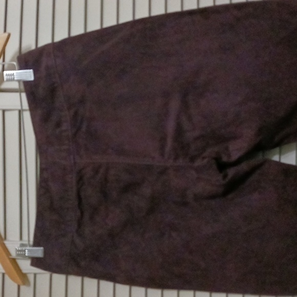 VINTAGE Skotts Suede Genuine Suede Leather Bootcut Flare pants, Size 8 - Picture 4 of 13